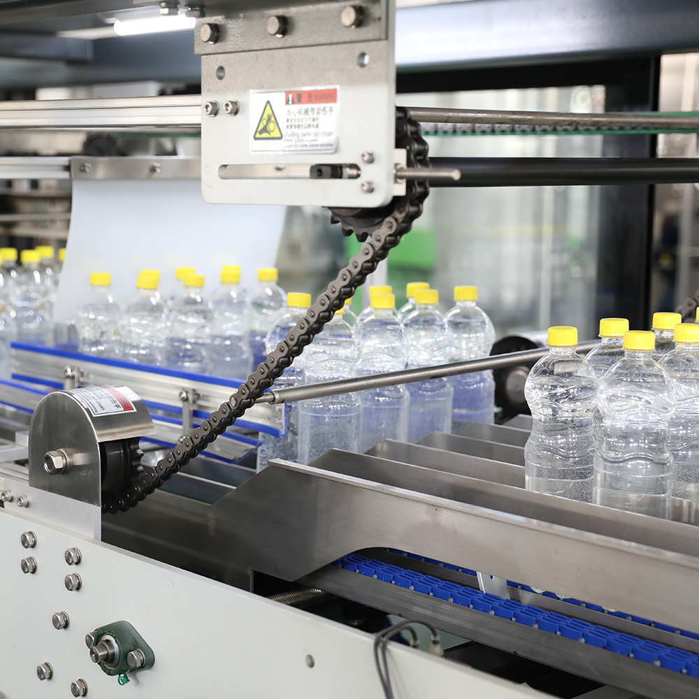 Máquina automática de embalaje de plástico retráctil para botellas de película de PE para bebidas y agua potable
