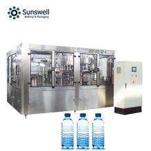 Máquina de llenado automática de agua mineral Sunswell 3 en 1 Línea de embotellado monobloque