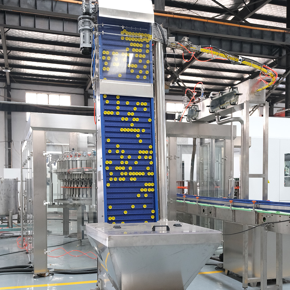 Línea de producción automática de llenado y tapado de soplado rotativo de agua potable de botellas de PET