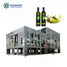 Máquina de llenado de aceite comestible de oliva de diseño profesional