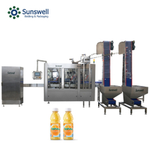 Máquina automática de envasado y embotellado de llenado de líquidos y procesamiento de zumos de bebidas
