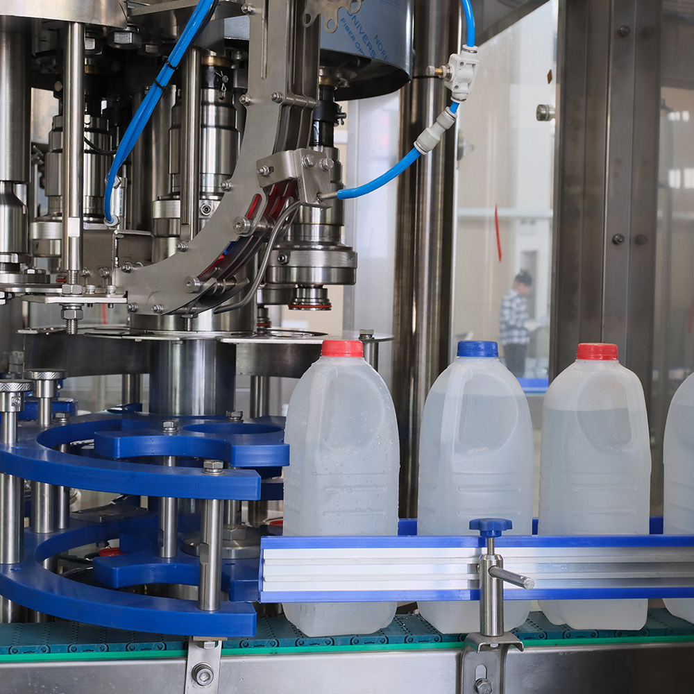 Llenadora de botellas de leche aséptica automática