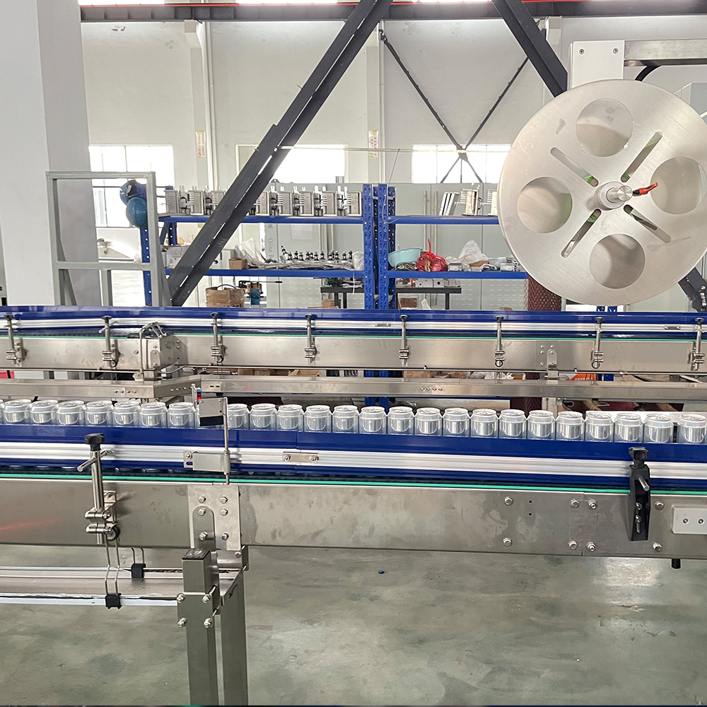 Máquina automática de llenado y costura de bebidas carbonatadas CSD para latas de aluminio de alta velocidad Sunswell