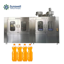 Línea de producción de agua de refrescos de alta calidad Máquina de llenado de bebidas carbonatadas