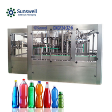Línea de producción de refrescos para fabricar agua con gas de alta calidad