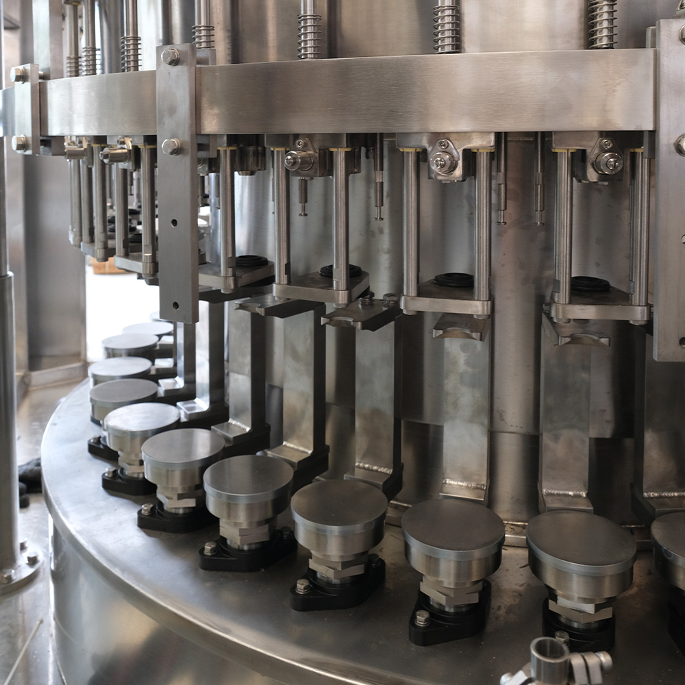 Máquina llenadora de aceite comestible 4 en 1 de alta precisión para línea de plantas de fabricación de botellas de vidrio y botellas de PET