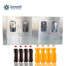 Máquina de llenado de refrescos 6000BPH, línea de producción de bebidas carbonatadas, máquina embotelladora de bebidas energéticas