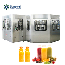 Planta procesadora de embotellado de jugo de fruta fabricantes de máquinas de llenado en caliente